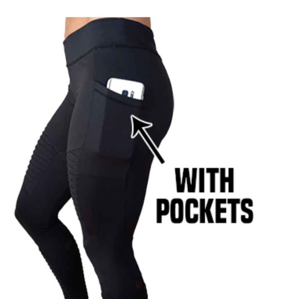 Constantly Varied Gear (CVG) Black Moto Leggings